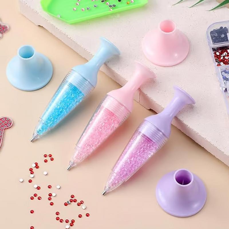 Embroidery Garments - แจกันรูปร่างจุดเจาะปากกา 5D เย็บปักถักร้อยเพชรเจาะปากกา DIY Craft Diamond