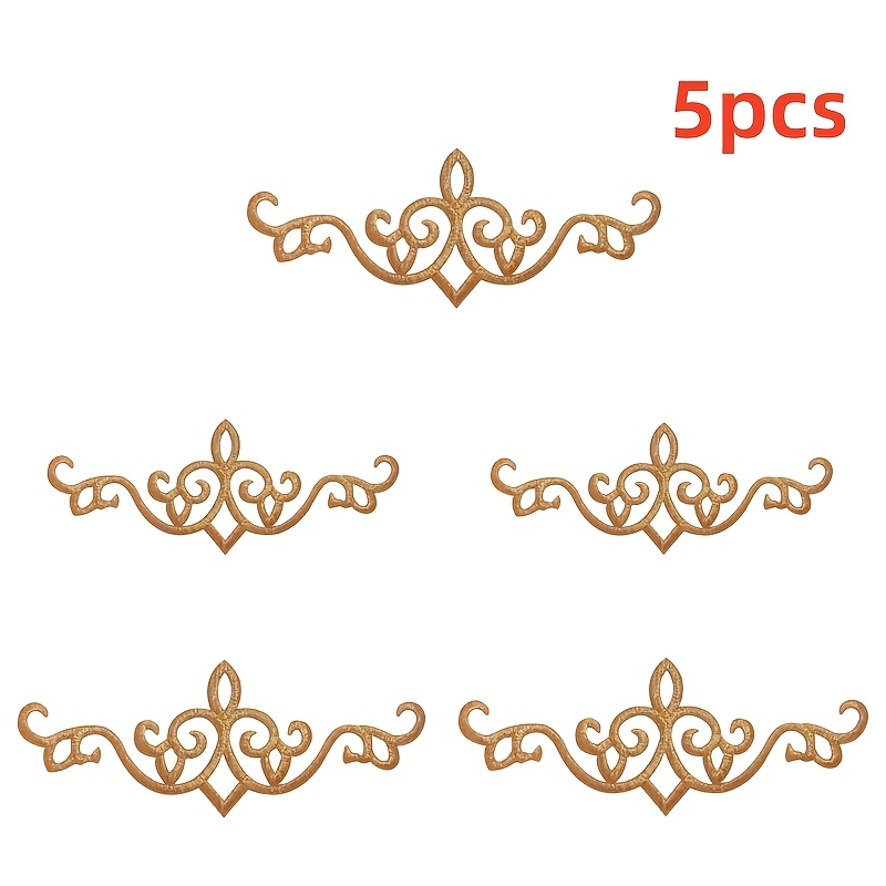Embroidery Meaning - แพทช์ผ้าปักลาย 5 ชิ้น สำหรับทำแพทช์และเครื่องประดับตกแต่งสไตล์ชาติพันธุ์สำหรับงานปักมือ DIY