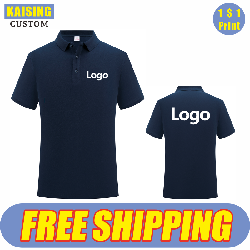 KAISING คุณภาพสูงผ้าฝ้ายเสื้อโ - Embroidery Design Logo บทวิจารณ์และราคา