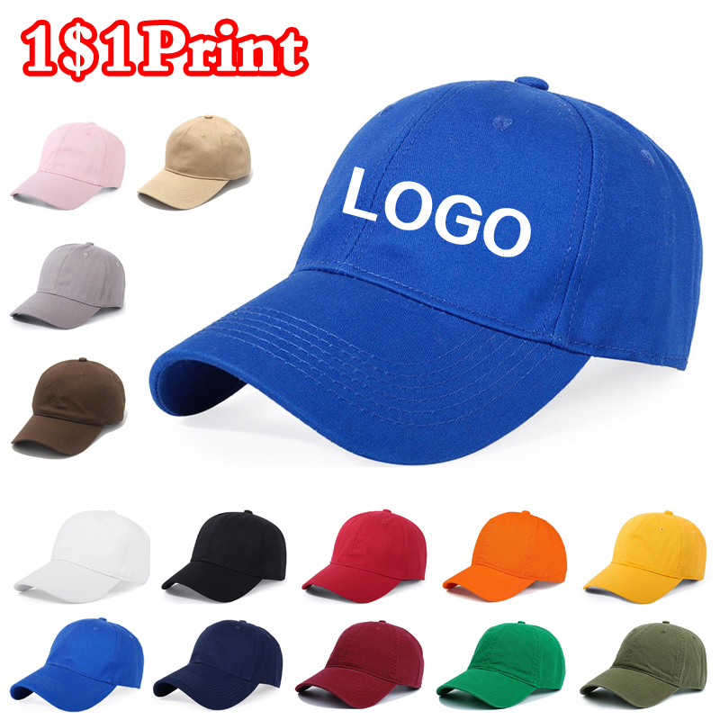 หมวกเบสบอลผ้าฝ้ายแท้คุณภาพสูง  - Embroidery Design Logo บทวิจารณ์และราคา