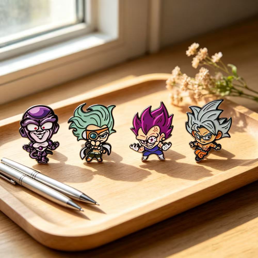 เข็มกลัดลายอนิเมะชิบิรูปนักรบ  - Embroidery Reddit บทวิจารณ์และราคา