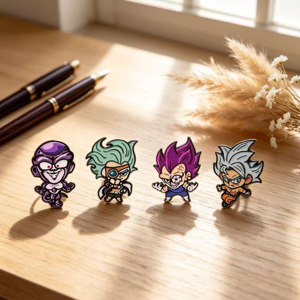เข็มกลัดลายอนิเมะชิบิรูปนักรบ  - Embroidery Reddit บทวิจารณ์และราคา