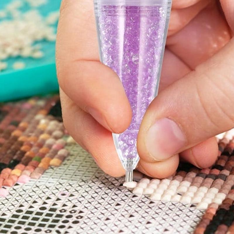 แจกันรูปร่างจุดเจาะปากกา 5D เย - Embroidery Garments บทวิจารณ์และราคา