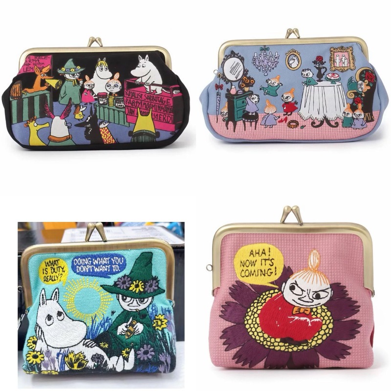 กระเป๋าใส่เหรียญมินิซีรีส์มูมิ - Embroidery Bag บทวิจารณ์และราคา