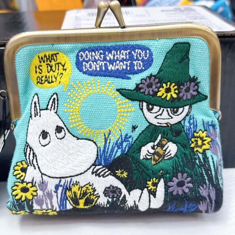 กระเป๋าใส่เหรียญมินิซีรีส์มูมิ - Embroidery Bag บทวิจารณ์และราคา
