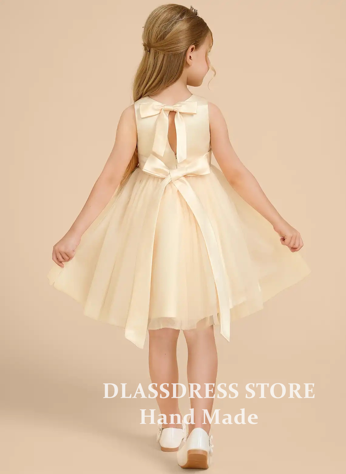 ชุดเดรสเด็กผู้หญิงสีเหลืองแบบส - Embroidery Yellow Dress บทวิจารณ์และราคา