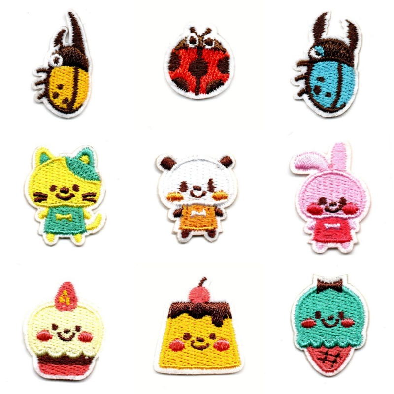 แพทช์ปักลายการ์ตูนแบบติดเสื้อผ - Embroidery Lady Bug บทวิจารณ์และราคา